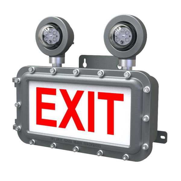 Explosion Proof EXIT Light Dual Head Type