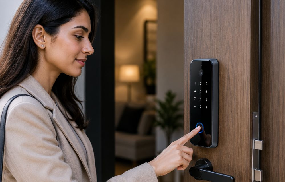 How Can a Smart Door Lock Improve Your Home Security?