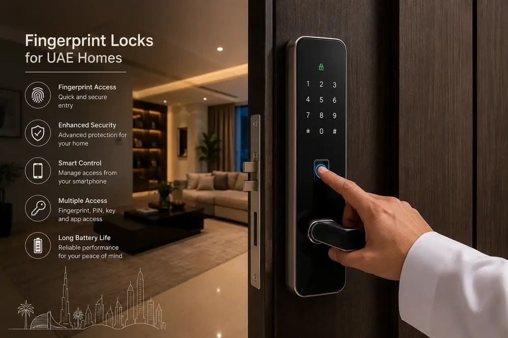 Fingerprint Door Locks: A Buying Guide for UAE Homeowners